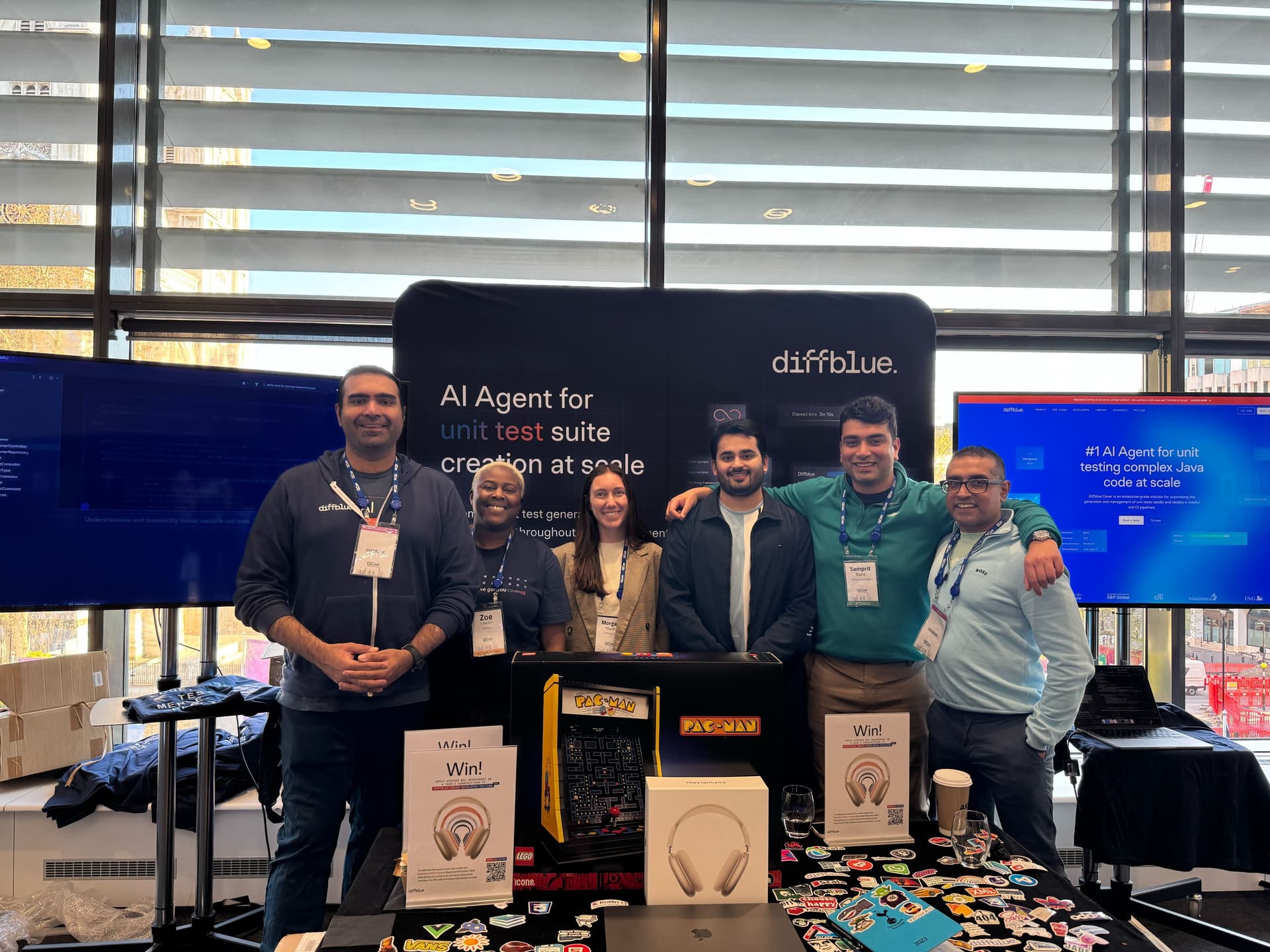 The team on the first day!