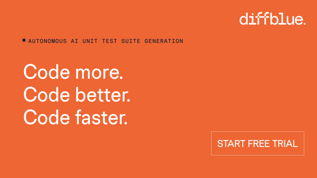 Code more. Code Better. Code Faster. Diffblue Cover for developers.